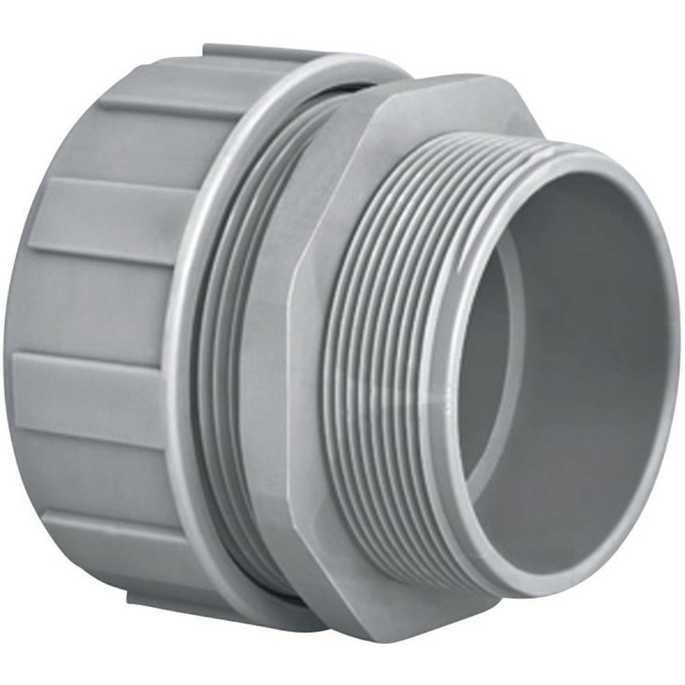 HellermannTyton 166-40702 PSR16-S-M16 Slangbevestiging Grijs M16 12.60 mm Recht 1 stuk(s)