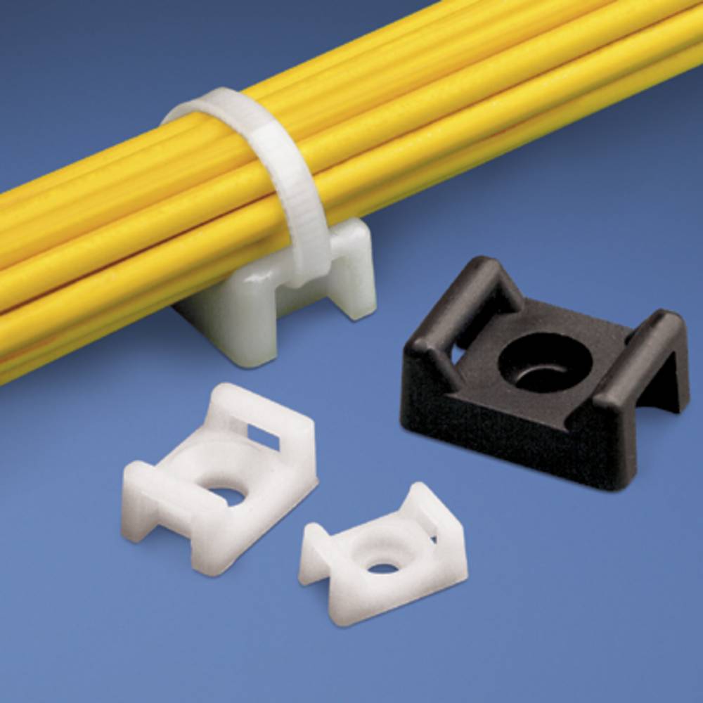 Panduit Cable Tie Mount Kabelbindervoetje Schroefbaar, Nieten TM2S8-M30 Bundel-&Oslash; (bereik) 127 mm (max) Zwart 1 stuk(s)