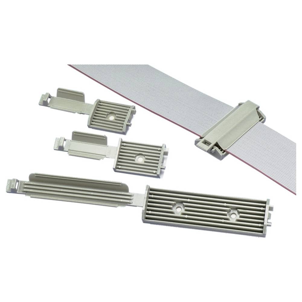 Panduit Latching Flat Cable Mount Kabelhouder Schroefbaar FCM1-S6-C14 Grijs 1 stuk(s)