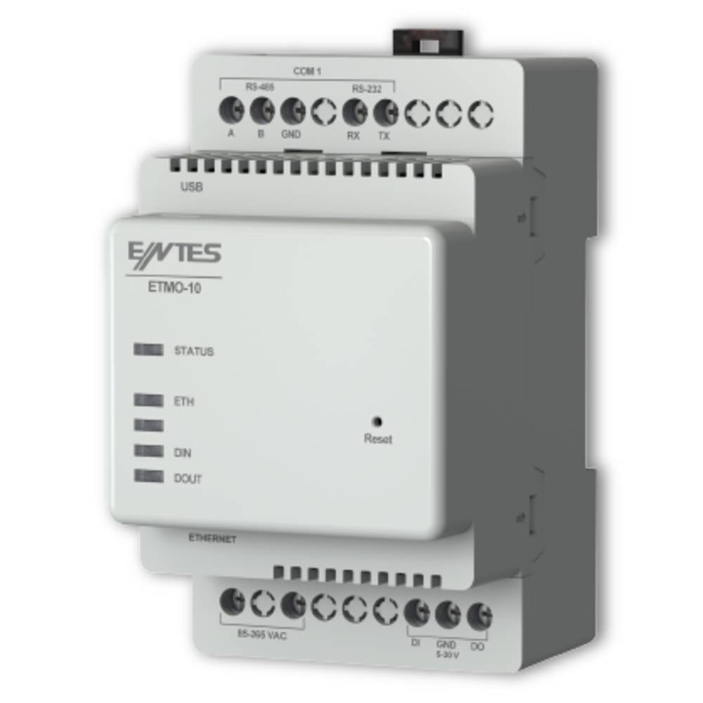 ENTES ETMO-02 Gateway Ethernet, USB, RS-485, RS-232 265 V 1 stuk(s)