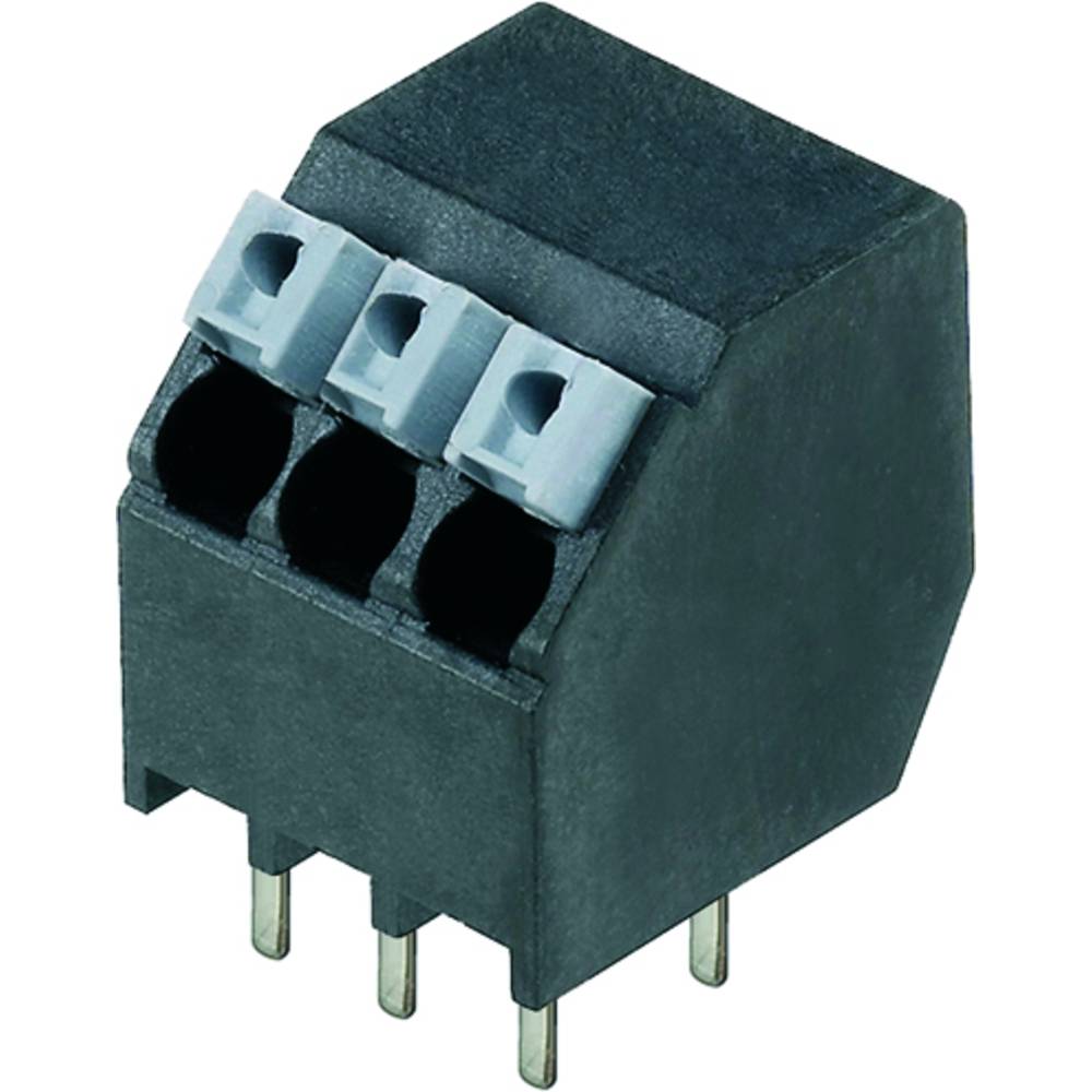 Weidmüller 1885260000 Veerkrachtklemblok 1.5 mm² Aantal polen 10 Zwart 15 stuk(s)