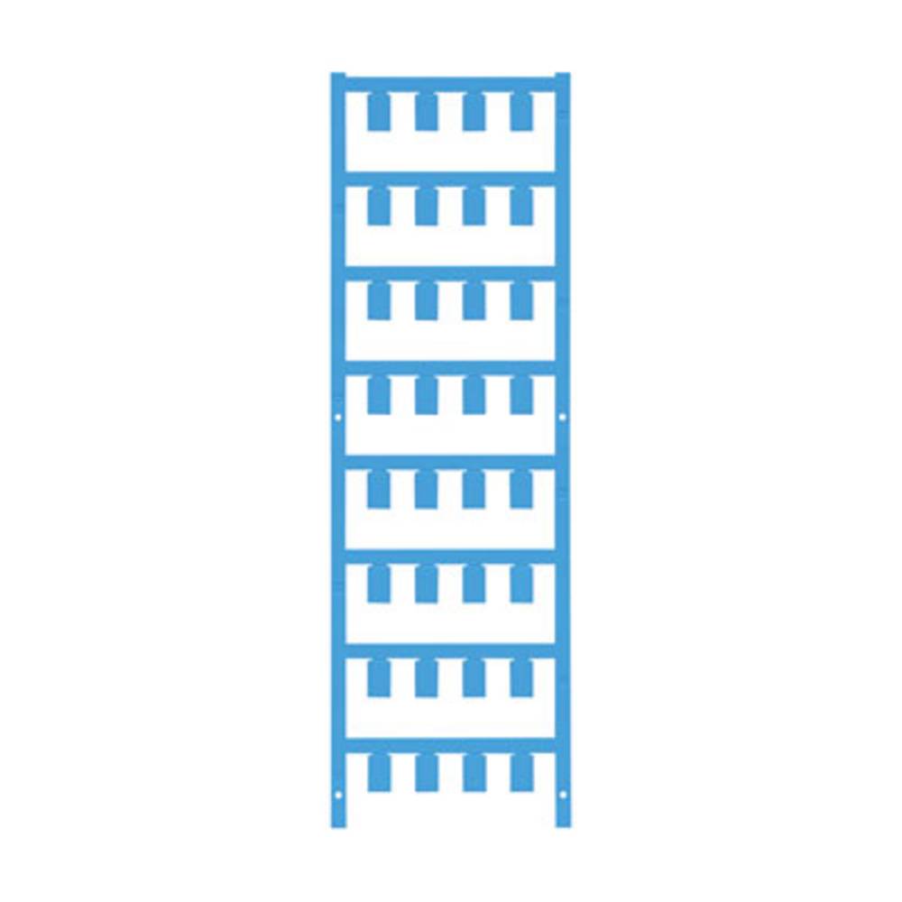 Weidmüller 1746030002 VT SF 4/12 NEUTRAL BL V0 Kabelmarkering Montagemethode: Vastklemmen Markeringsvlak: 5.7 x 12 mm Blauw Aantal markeringen: 192 192 stuk(s)