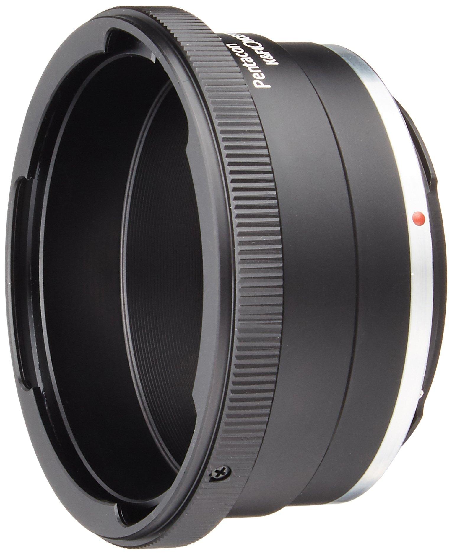 K&F Concept Concept Lens Mount Adapter Pentacon 60 Mount Lenzen naar Canon EF K&F KF-P6K60EF (Converteert Six/Kiev Mount) zwart