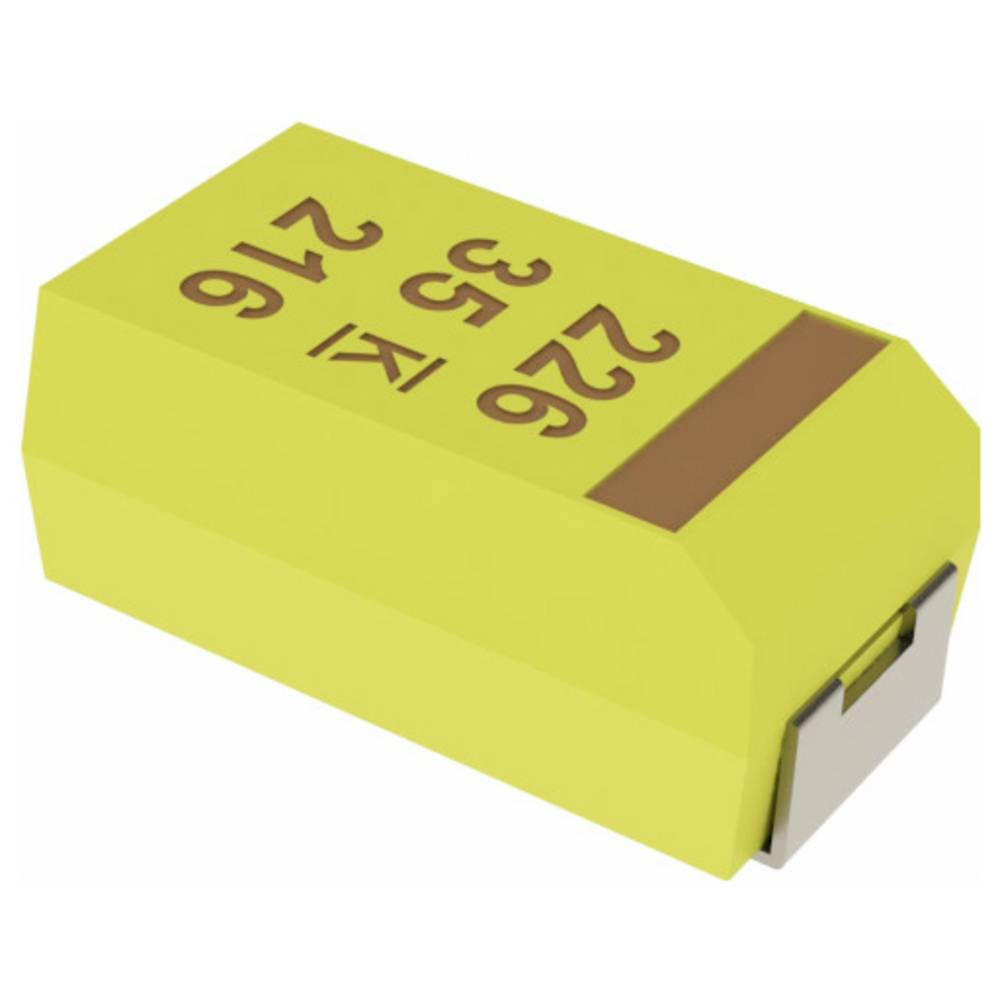 Kemet T495D106K035ATE260 Tantaalcondensator (l x b x h) 7.3 x 4.3 x 2.8 mm 1 stuk(s)