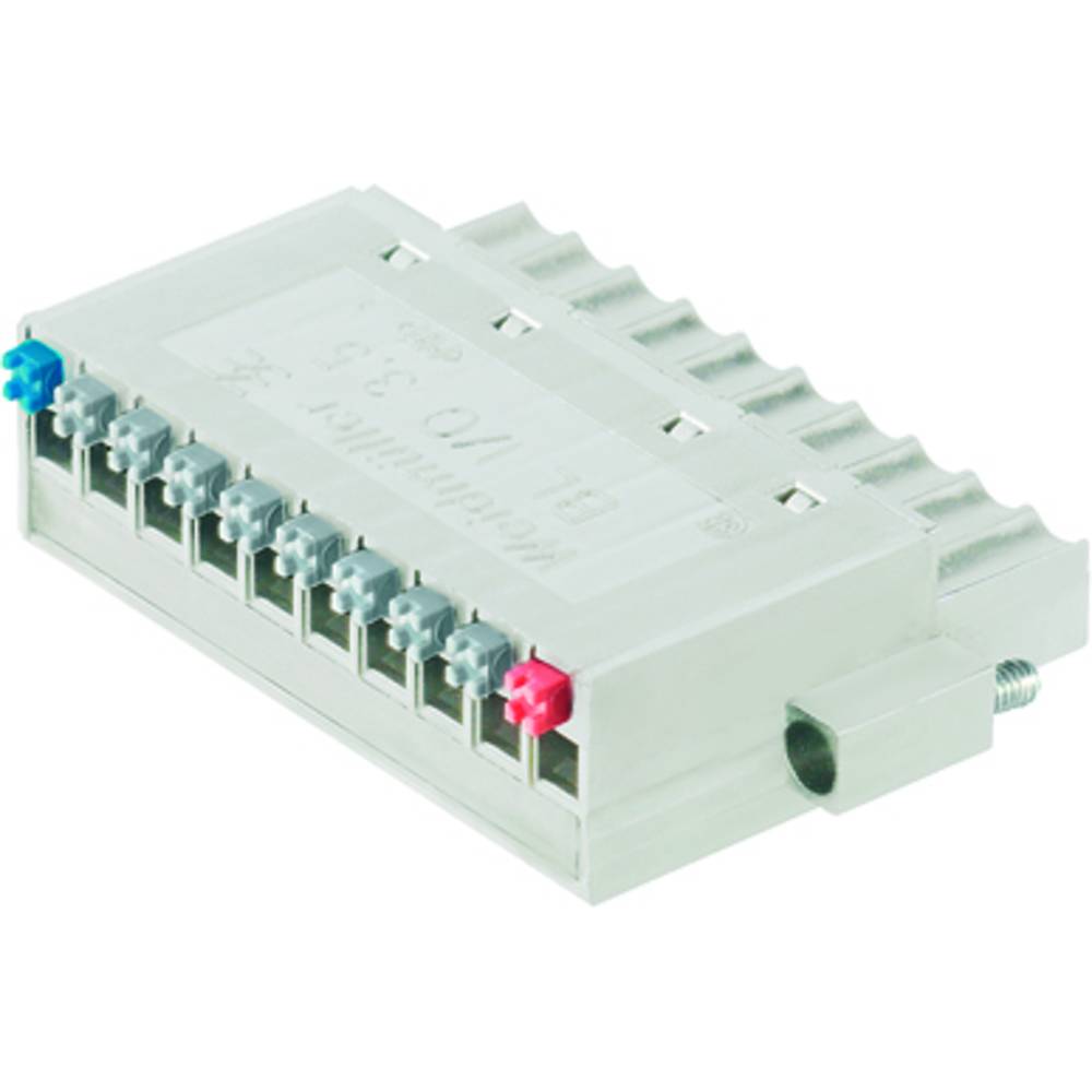 Weidmüller 1871690000 Female behuizing (kabel) BL/SL Totaal aantal polen: 10 Rastermaat: 3.50 mm Inhoud: 20 stuk(s)