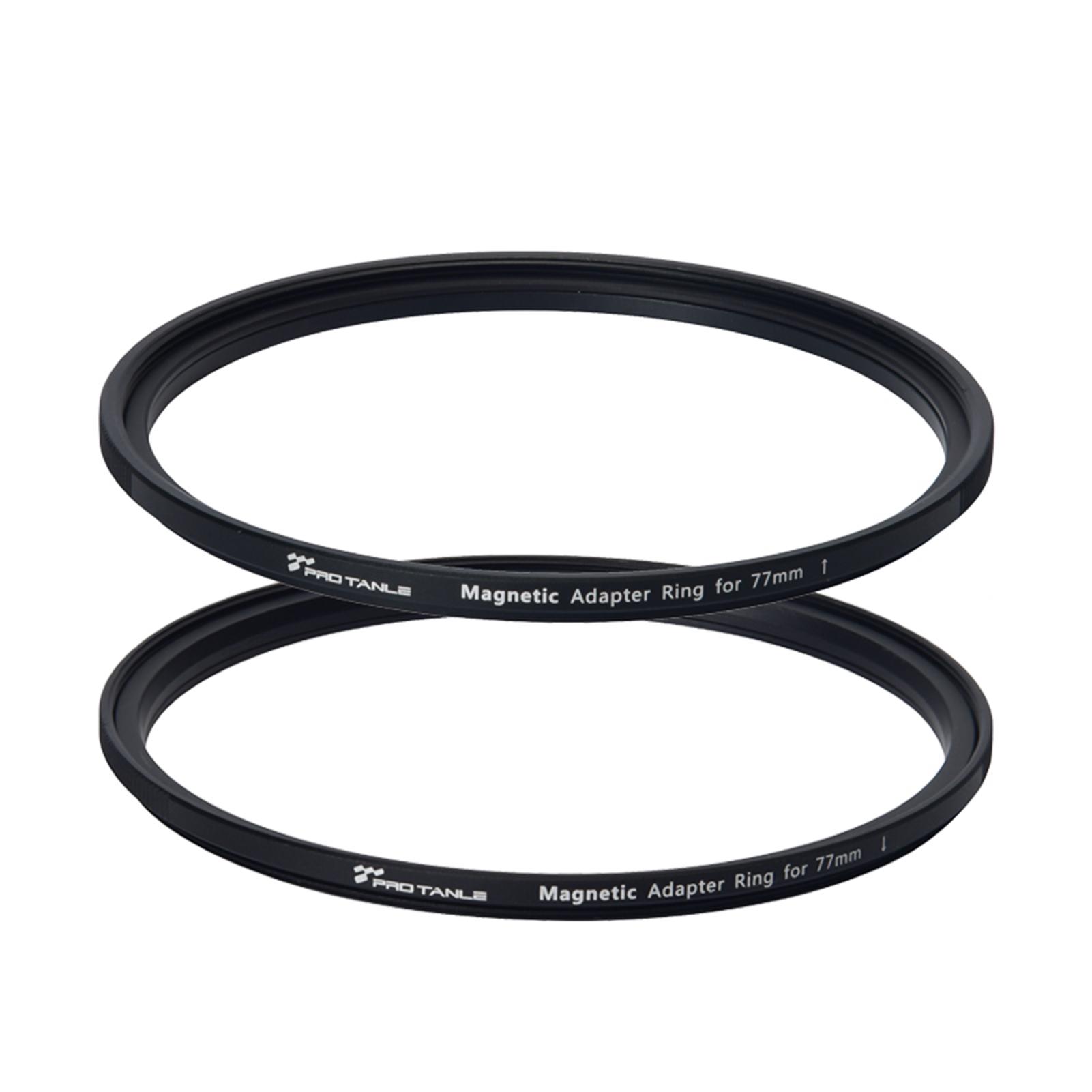 Andoer PRO TANLE Magnetische Filter Adapter Ring Kit 82mm Ring Adapter voor Filter en Lens Magnetische Adapter 77MM