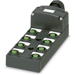 Phoenix Contact SACB-8/ 8-L-C SCO P 1452848 Passieve sensor/actorbox M12-verdeler met kunststof schroefdraad 1 stuk(s)