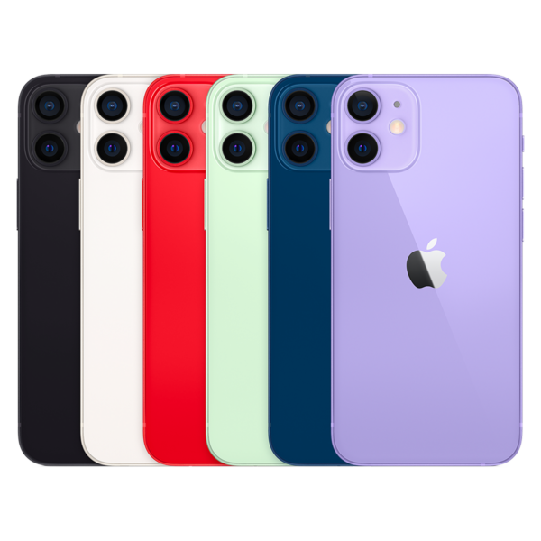 Apple iPhone 12 mini 64GB zwart - C Grade , Standaard