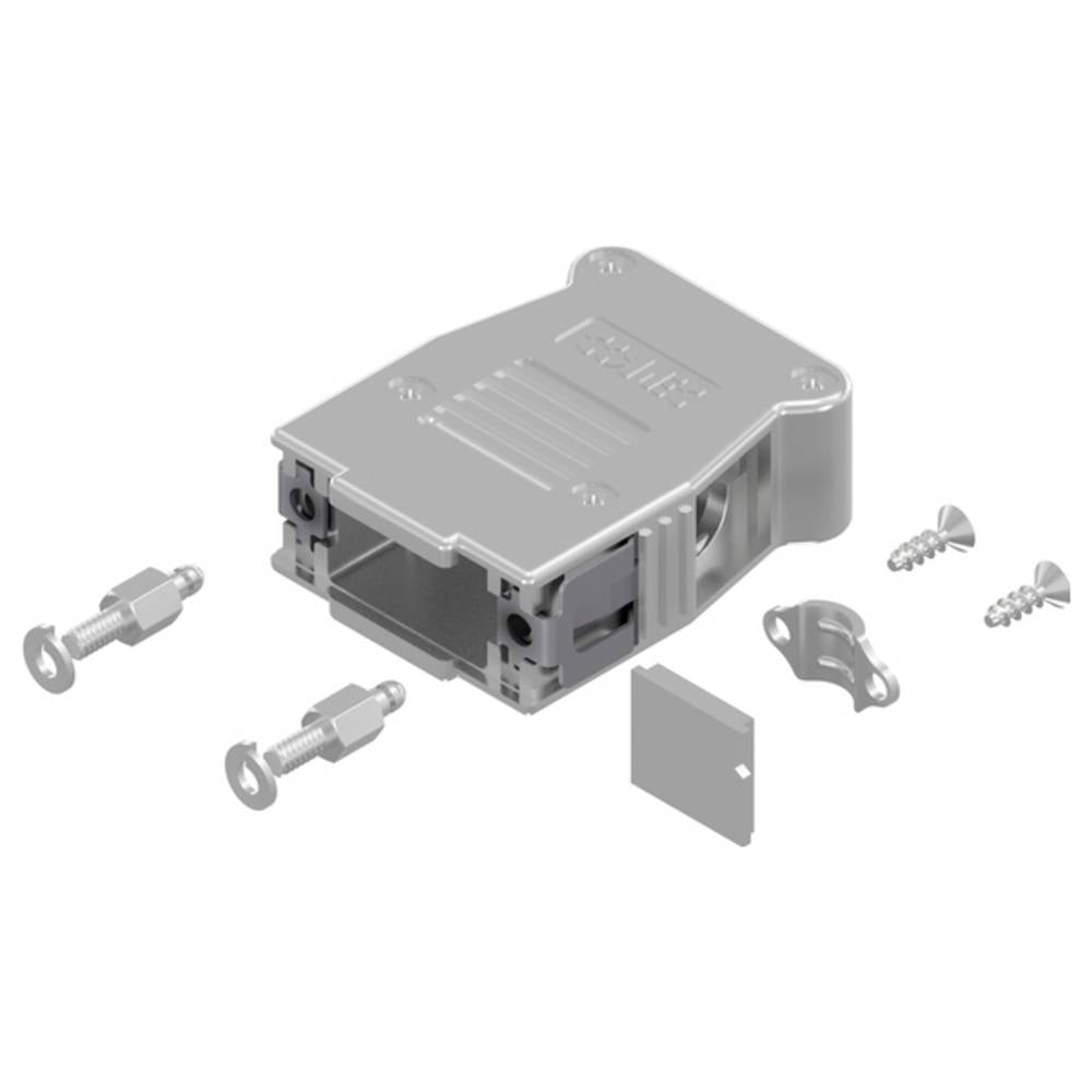 Conec SnapLock 16-003200E D-sub behuizing Aantal polen: 9 Kunststof, gemetalliseerd 90 °, 180 ° 1 stuk(s)
