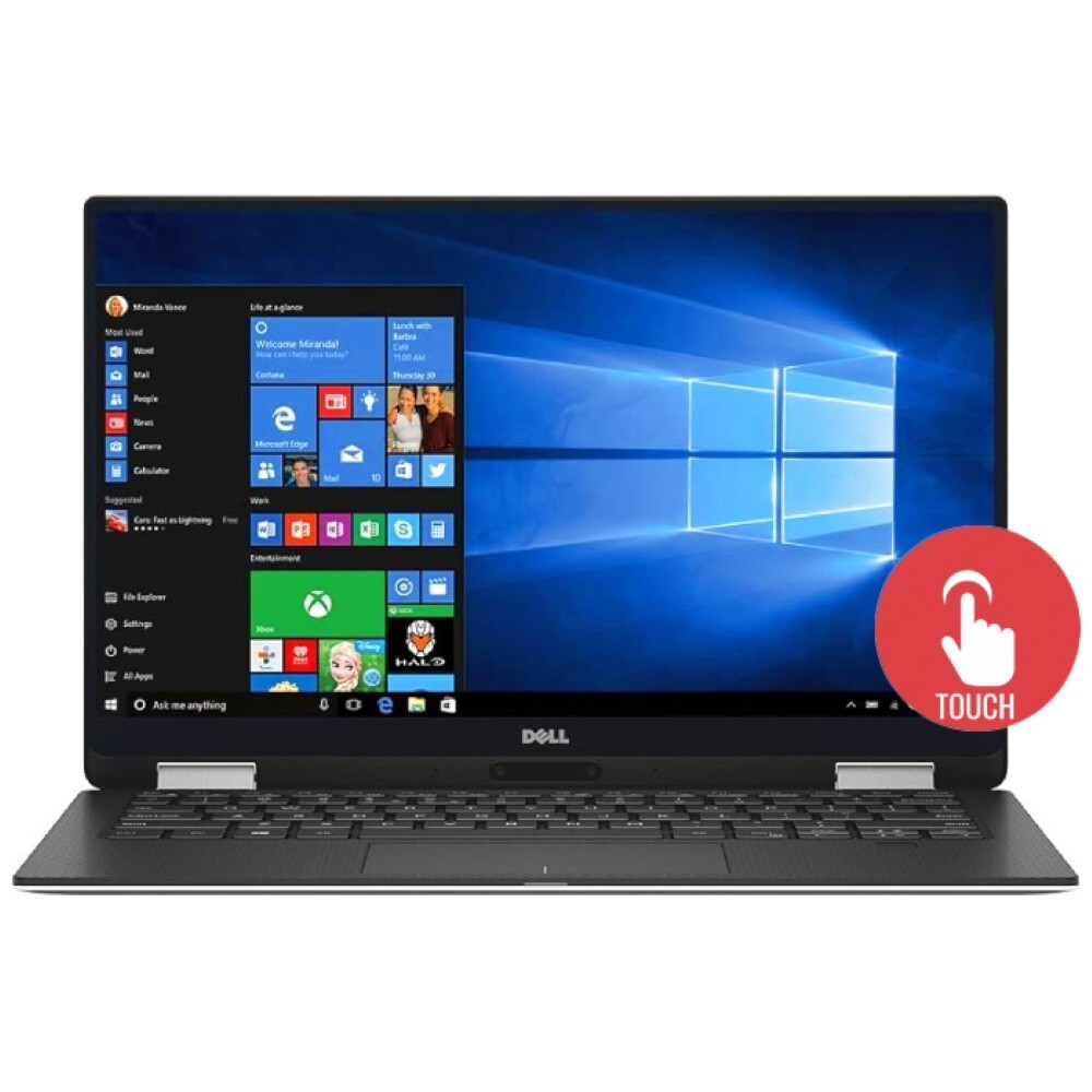 Dell XPS 13 9365 2-in-1 - Intel Core i5-7e Generatie - 13 inch - Touch - 8GB RAM - 256GB SSD - Windows 11 Home