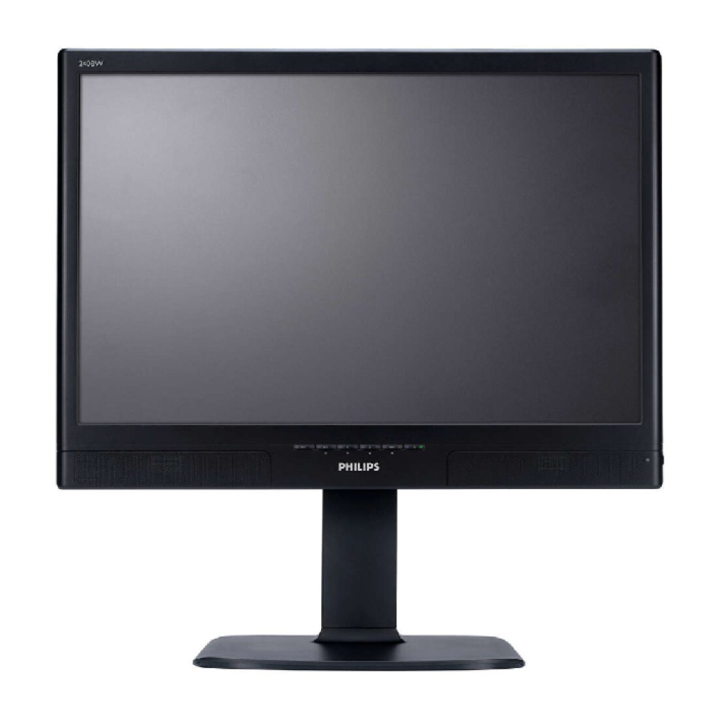 Philips 240BW8EB - 24 inch - 1920x1200 - DVI - VGA - Zwart