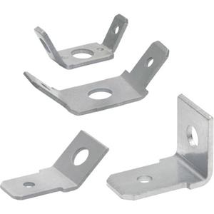 Klauke 2083 Platte stekker (male) Insteekbreedte: 6.30 mm Insteekdikte: 0.80 mm Deels ge&iuml;soleerd Messing 1 stuk(s)