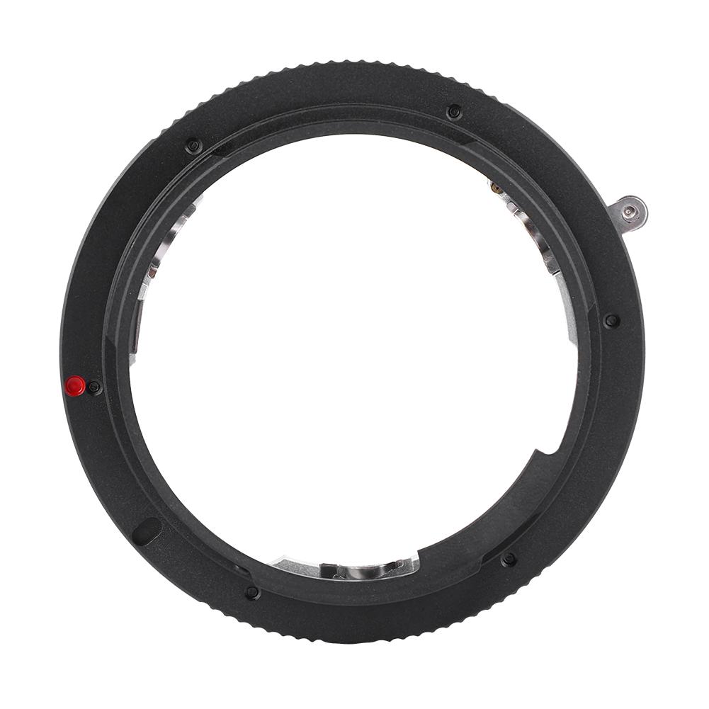 DIYelecs LR-EOS Metalen Lensvatting Adapterring voor Leica R-lens naar voor Canon EOS EF-vatting SLR-camera