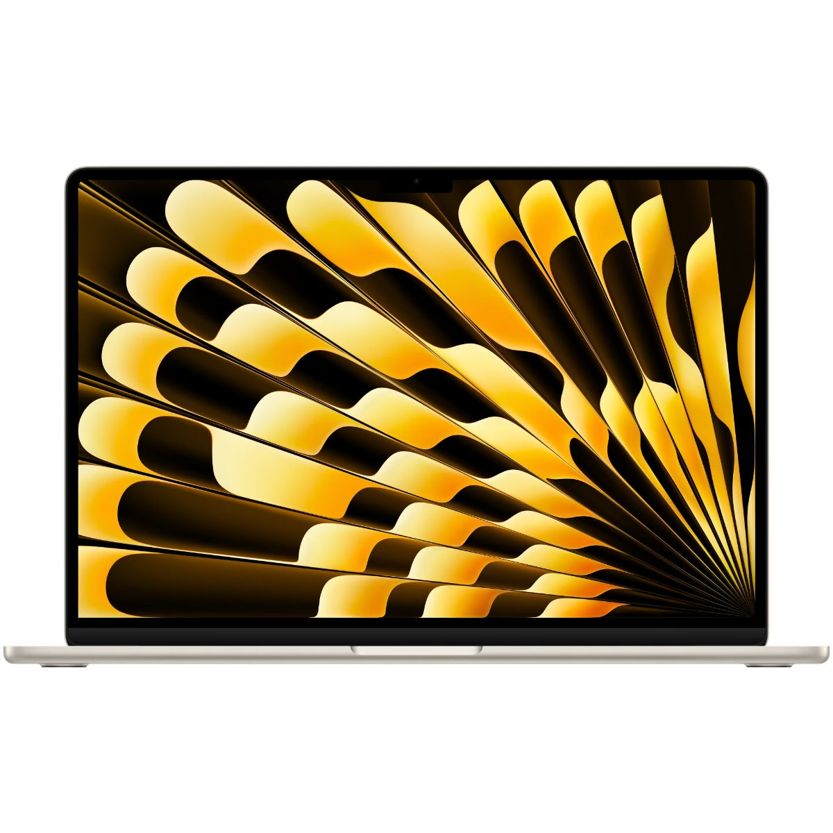 Refurbished MacBook Air 13 inch M3 16 GB 256 GB Sterrenlicht Gebruikt