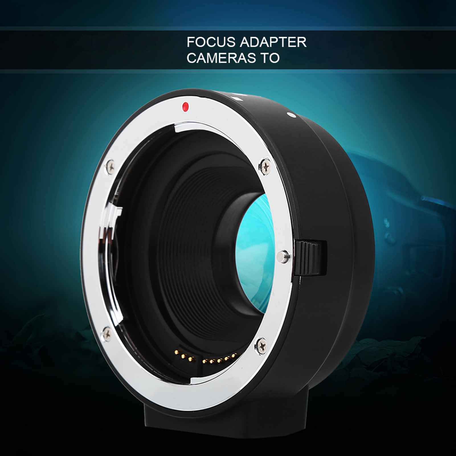 Automobile and motorcycle supplies Meike MK‑C‑AF4 Autofocus Adapterring voor Mount Camera's naar EF EF S Lens