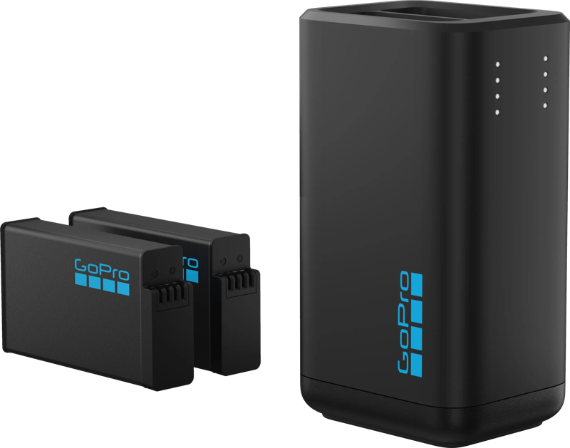 Gopro Dual Battery Charger + Enduro Batteries (2x) ( MAX2)