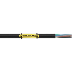 LAPP 61800391 FLEXIMARK Kabeletikett PUR 60x10 YE FCC Etiketten voor thermotransferprinter 1 stuk(s)