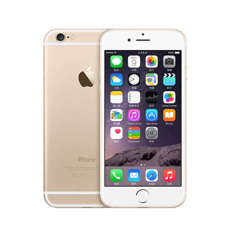 Apple 95% nieuw Gereviseerd  Origineel  iPhone 6 1GB RAM 16/64/128GB ROM Mobiele Telefoon 128GB simple set goud