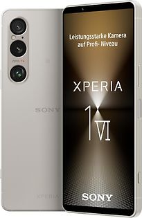 Sony Xperia 1 VI Dual SIM 256GB platina zilver - refurbished