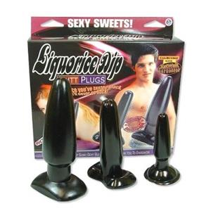 Nmc Buttplug set Liquorice Dip