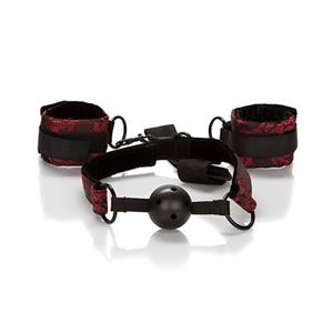 Scandal - Breathable Ball Gag Met Handboeien