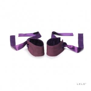 Etherea Silk Cuffs - Lila