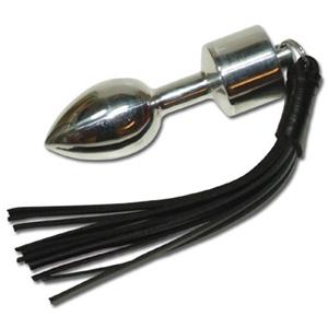 You2Toys Rosebuds Anaal Plug Met Lederen Zweep