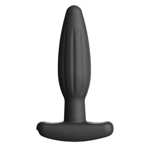 ElectraStim Silicone Noir Rocker Butt Plug S