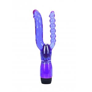 XCEL DOUBLE PENETRATING VIBRATOR PURPLE