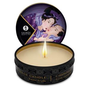 Shunga MASSAGE CANDLE mini vela #frutos exóticos