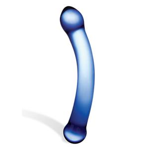 Glas Curved G-Spot Stimulator Glazen Dildo