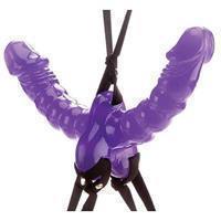 Fetish Fantasy Umschnalldildo „Double Delight Strap-on“, zur doppelten Penetration