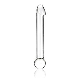 Glas Realistic Head Glazen Dildo