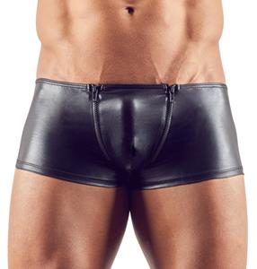 Svenjoyment Underwear Wetlook Heren Boxer Met Rits