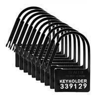 Master Series Keyholder 10 Pack Numbered Plastic Chastity Locks