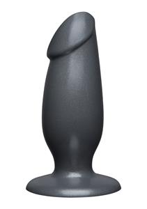 docjohnson Doc Johnson American Bombshell Fat Man Buttplug 19 cm   - Grijs