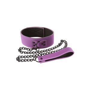 NS Novelties - Lust Bondage Halsband Met Ketting