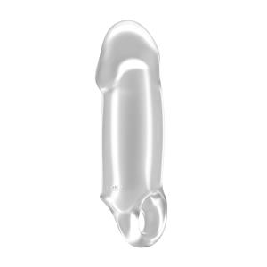 No.37 - Stretchy Thick Penis Extension - Translucent