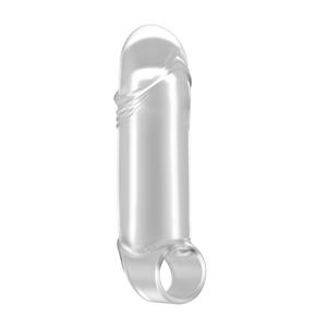 No.35 - Stretchy Thick Penis Extension - Translucent