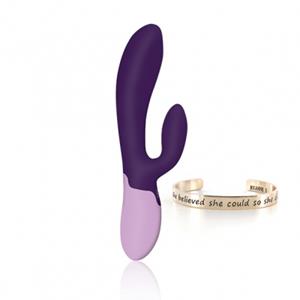 Rianne S RS - Essentials - Xena Rabbit Vibrator (Deep Purple & Lila)