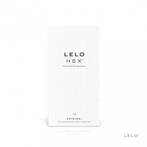 Lelo Latexkondome „Hex“, 12 Stück