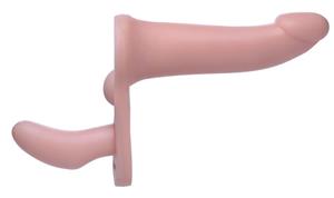 Strap U Plena II Dubbele Voorbind Dildo + Harnas