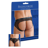 Wetlook slip met open achterkant