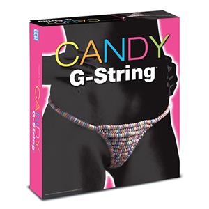 Knabberwäsche „Candy Lovers G-String Herz“ aus Zuckerperlen