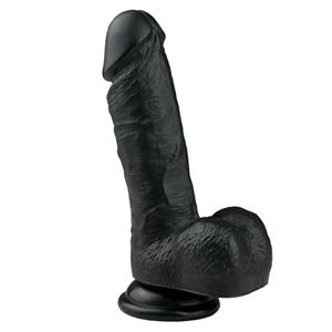 Realistische Dildo Zwart 175 Cm