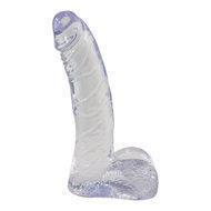 Erotic Entertainment Crystal Clear Small Dildo