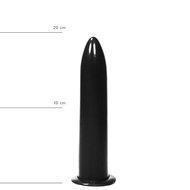 All Black Dildo 20 cm - Schwarz