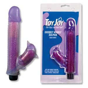 ToyJoy Knobbly Wobbly Dolphin Vibrator