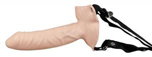 Latex Strap-on Dildo - Hohl