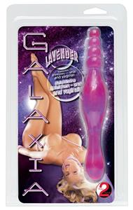 You2Toys Doppeldildo „Galaxia“, 20 cm, biegsam